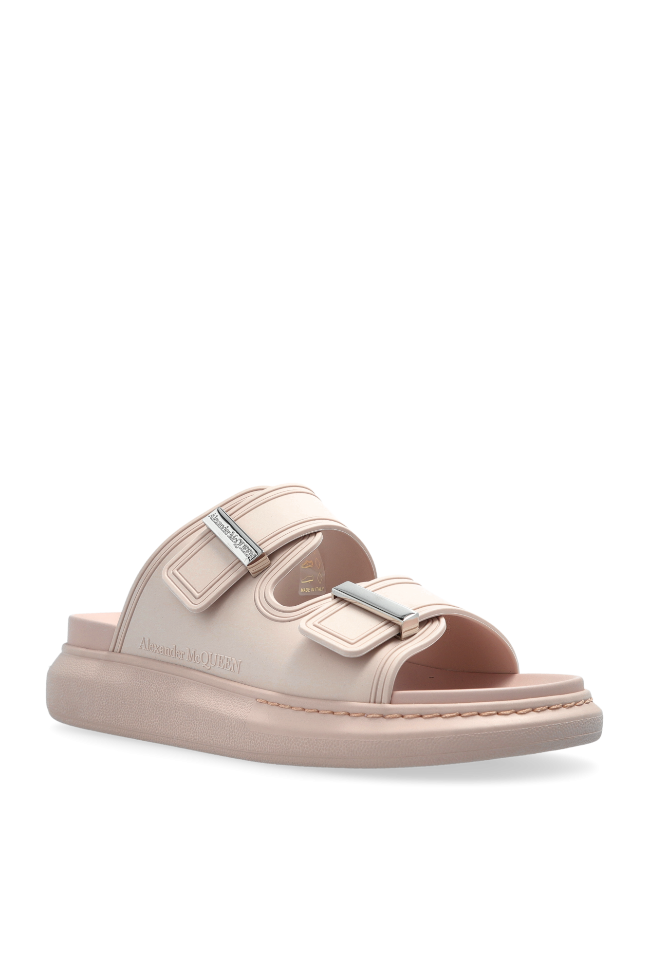 シューズ・サンダルその他 ALEXANDER MCQUEEN Woman Flat sandals Pink 658063W4Z51 6833 Pink Flip-flops `Hybrid` Alexander McQueen - Vitkac Italy